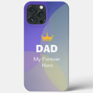 Personalised DAD Holographic iPhone 13 Pro Max Case