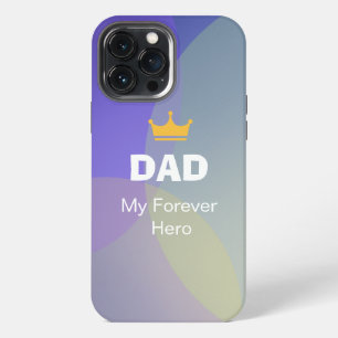 Personalised DAD Holographic iPhone 13 Pro Max Case