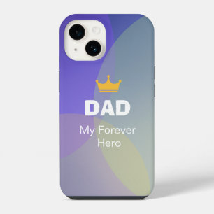 Personalised DAD Holographic iPhone 14 Case