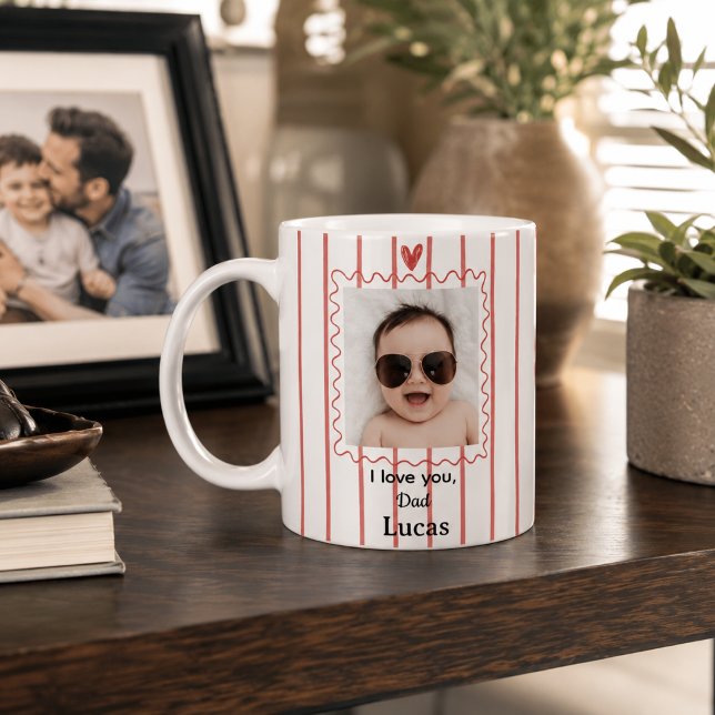 Personalised Dad Mug with Baby Photo (Creator Uploaded)