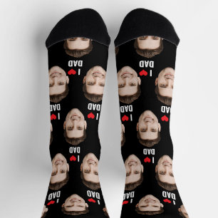 Personalised Dad Mum Socks Custom Face Socks
