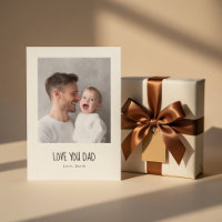 Personalised Dad Photo Card | Custom Father’s Day