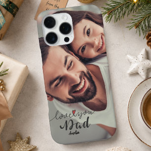 Personalised Dad Photo Collage,Custom Family photo iPhone 16 Pro Max Case
