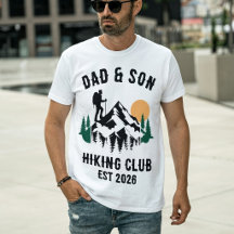 Personalised Dad & Son Hiking