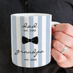 Personalised Dad to Grandpa Mug Gift