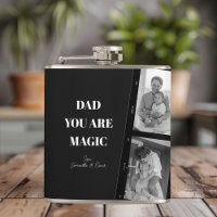 Personalised 'Dad You Are Magic' Two Fathers Photo