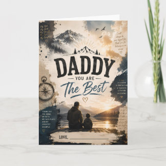 Personalised Daddy Appreciation Greeting Card