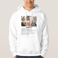 Personalised Daddy Definition 6 Photo Collage