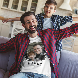 Personalised Daddy   Fathers Day T-Shirt