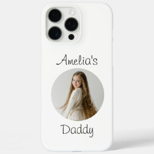 Personalised Daddy Gift – Custom Child Face -  iPhone 16 Pro Max Case
