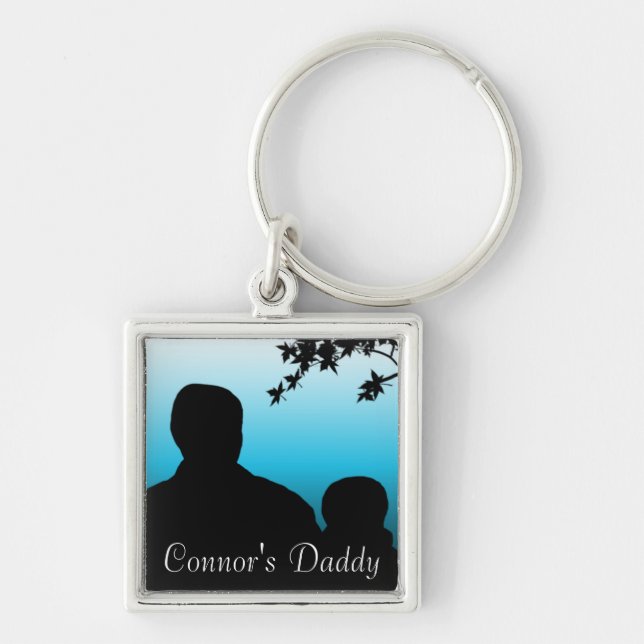 Personalised Daddy Keychain (Front)