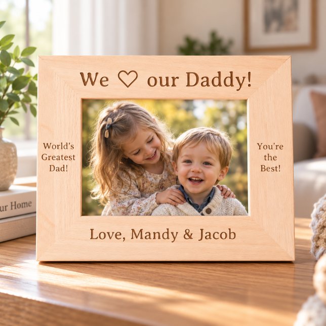 Personalised Daddy Picture Frame (Creator Uploaded)