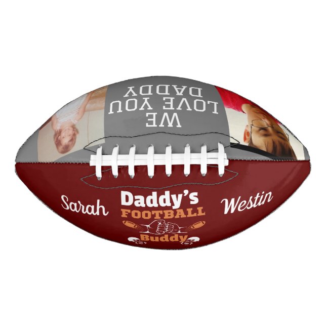Personalised Daddy's Football Buddy (Front)