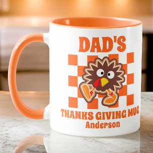Personalised Dad's Thanksgiving  Mug