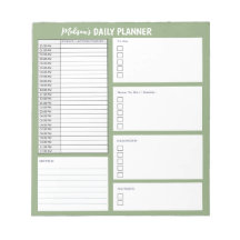 Personalised Daily Planner To Do List Organiser