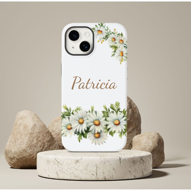Personalised Daisy Floral Name Phone Case (Creator Uploaded)