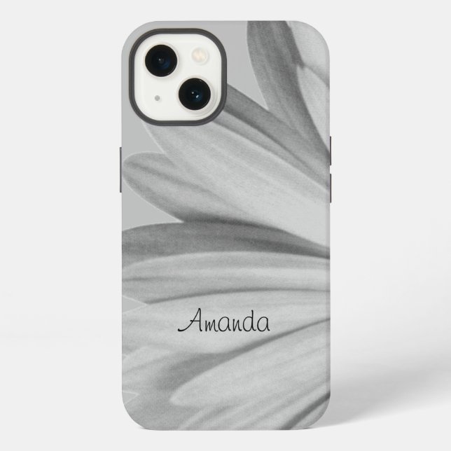 Personalised Daisy Petals  iPhone Case (Back)
