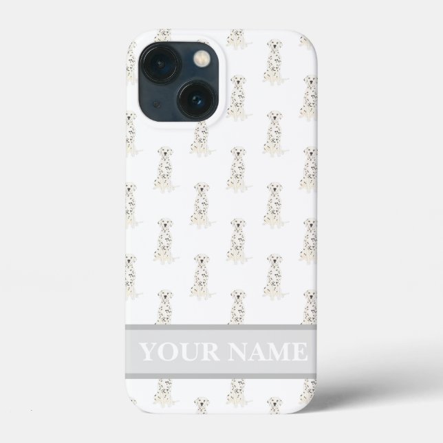 Personalised Dalmatian Dog Case-Mate iPhone Case (Back)