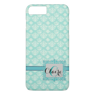 Personalised Damask iPhone 7 Plus Case