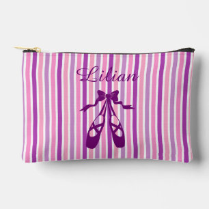 Personalised Dance Bag with Name Purple Ballet