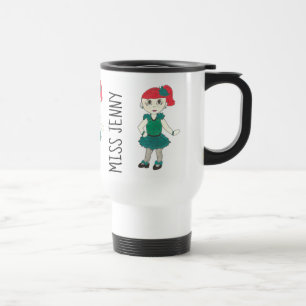 Personalised Dance Teacher Gift Tap Recital Dancer Travel Mug