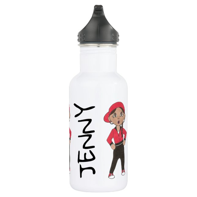Personalised Dance Teacher Hiphop Hip Hop Dancer 532 Ml Water Bottle (Right)