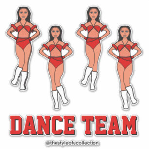 Personalised Dance Team Rose Stones #2