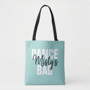 Personalised Dance Tote Bag