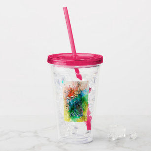 Personalised Dancer Acrylic Tumbler