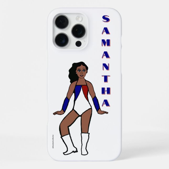 Personalised Dancer RWB Mix # 1   iPhone Case (Back)