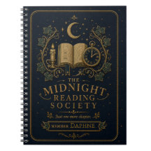 Personalised Dark Academia Reader Journal