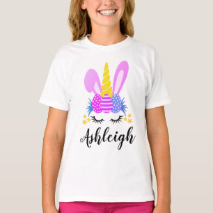 Personalised Daughter Easter Gift Bunny Rabbit T-Shirt