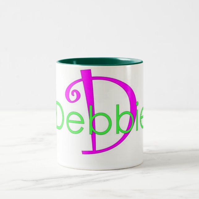 Personalised "Debbie" Mug (Center)