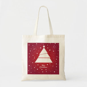 Personalised Decorative Merry Christmas Swirl Tote Bag