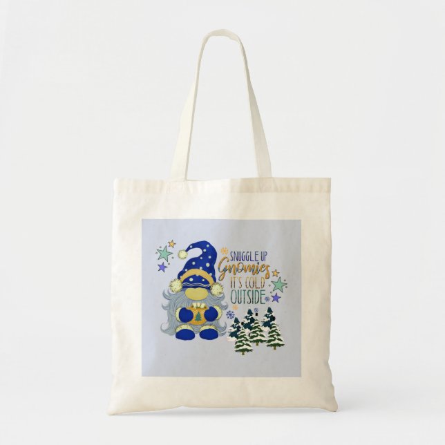Personalised Decorative Merry Christmas  Tote Bag (Front)