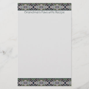 Personalised Decorative Stationary Sheet Stationery