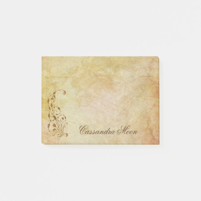 Personalised Delicate Fairy Tale  Post-it Notes (Front)