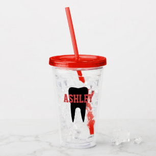 Personalised Dental Hygienist Assistant Gifts Acrylic Tumbler