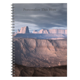 Personalised Desert of Ode Spiral Notebook
