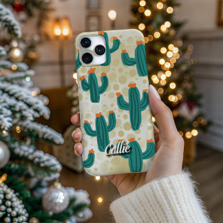 Personalised Desert Sand Cacti Phone Case