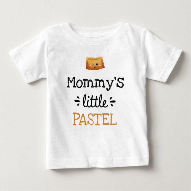 Personalised Design | [Any Text's] Little Pastel Baby T-Shirt (Front)
