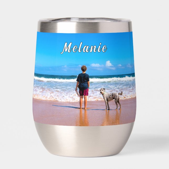 Personalised Design Your Own Custom Photo and Name (Back)