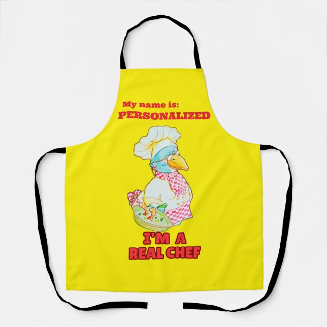 Personalised Designed Kitchen Apron  (Front)
