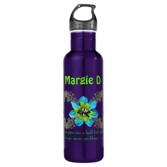 Personalised Designer Template 710 Ml Water Bottle (Front)