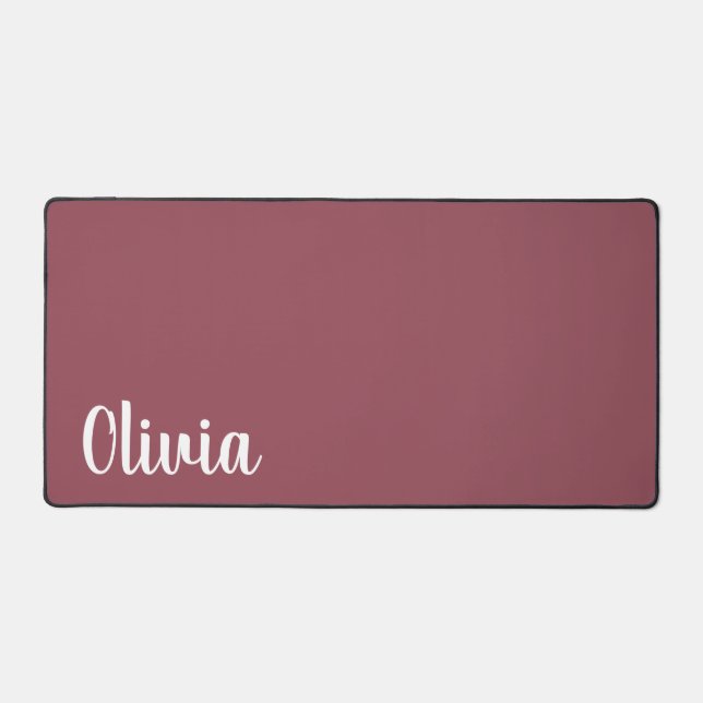Personalised Desk Mat with Name | Custom Mouse Pad (Front)