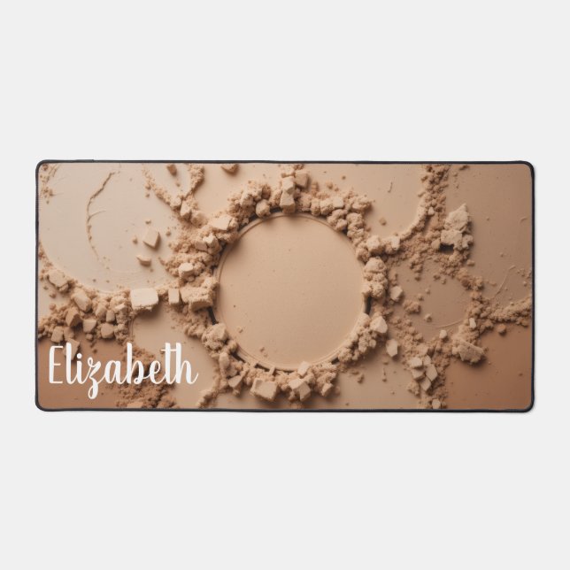 Personalised Desk Mat with Name | Custom Mouse Pad (Front)