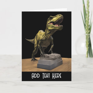 Personalised Dinosaur Card