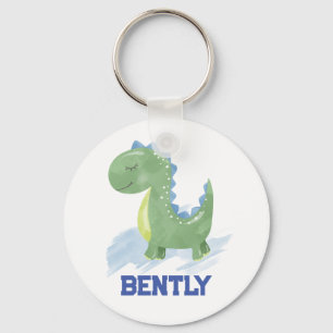 Personalised Dinosaur Keychain