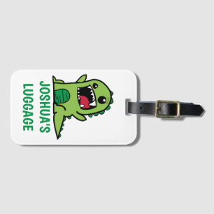 Personalised Dinosaur Luggage Tag Set Gifts Ideas