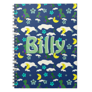 Personalised Dinosaur Notebook